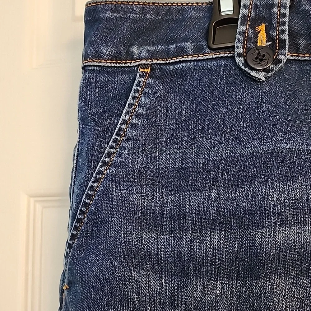 TALBOTS WOMAN'S DENIM SKIRT - Picture 5 of 11